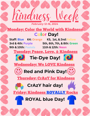 Kindness Week Activities